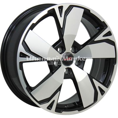 ДискLegeArtis concept-sb509 7JxR17 PCD5x114.3 ET55 DIA56.1, черный полностью полированный