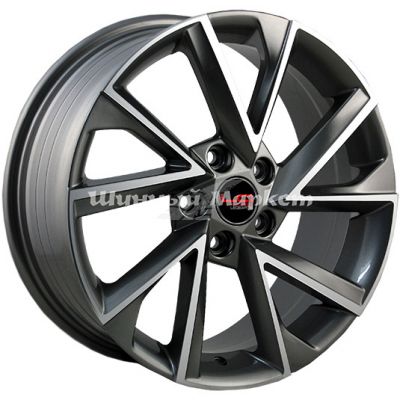 ДискLegeArtis concept-sk525 7.5JxR18 PCD5x112 ET45 DIA57.1, насыщенный темно-серый полностью полированный