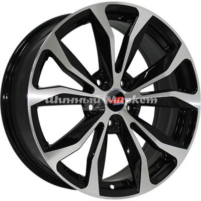 ДискLegeArtis concept-ty531 7JxR18 PCD5x114.3 ET30 DIA60.1, черный полностью полированный