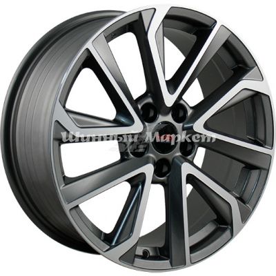 ДискLegeArtis concept-ty549 6.5JxR16 PCD5x114.3 ET45 DIA60.1, насыщенный темно-серый полностью полированный