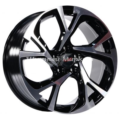 ДискLegeArtis concept-ty558 8JxR18 PCD5x114.3 ET35 DIA60.1, черный полностью полированный