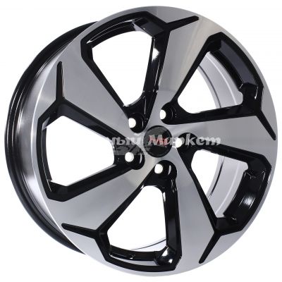 ДискLegeArtis concept-ty567 7JxR17 PCD5x114.3 ET45 DIA60.1, черный полностью полированный