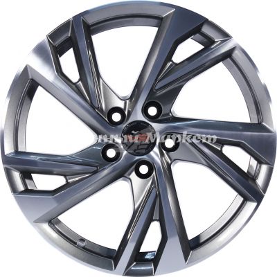 ДискLegeArtis concept-v520 8JxR19 PCD5x108 ET42 DIA63.3, насыщенный темно-серый полностью полированный