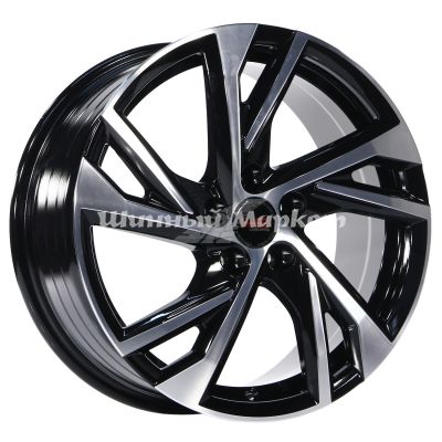 ДискLegeArtis concept-v520 7.5JxR17 PCD5x108 ET55 DIA63.3, черный полностью полированный