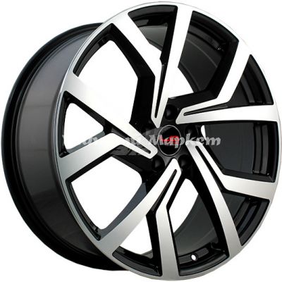 ДискLegeArtis concept-vv541 7JxR17 PCD5x112 ET43 DIA57.1, черный полностью полированный