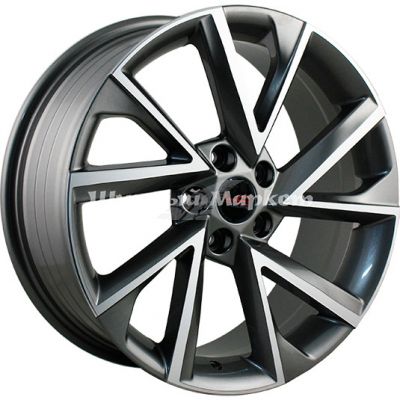 ДискLegeArtis concept-vv545 7.5JxR18 PCD5x112 ET38 DIA57.1, насыщенный темно-серый полностью полированный