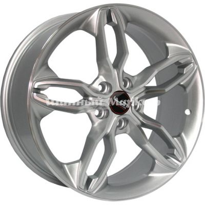 ДискLegeArtis Fd94 8JxR18 PCD5x108 ET55 DIA63.3, серебристый полностью полированный