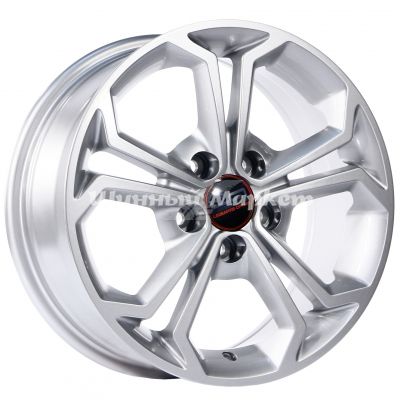 ДискLegeArtis Gn89 6.5JxR15 PCD5x105 ET39 DIA56.6, серебристый