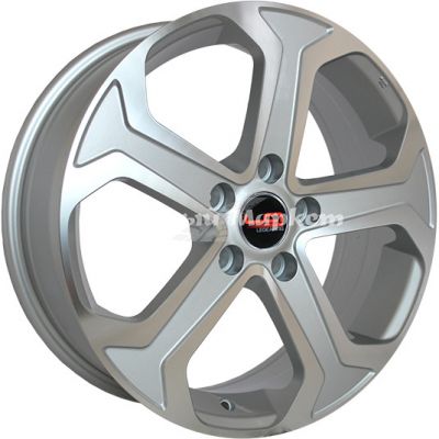 ДискLegeArtis Ki150 7JxR18 PCD5x114.3 ET54 DIA67.1, серебристый полностью полированный