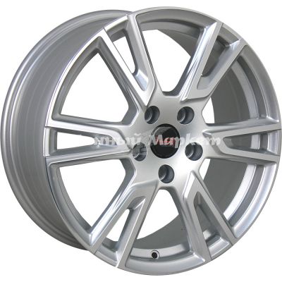 ДискLegeArtis Ki255 7.5JxR17 PCD5x114.3 ET52.5 DIA67.1, серебристый полностью полированный