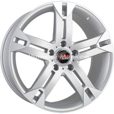 ДискLegeArtis Mr101 8.5JxR20 PCD5x112 ET56 DIA66.6, серебристый полностью полированный