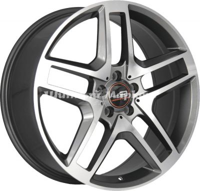 ДискLegeArtis Mr76 8.5JxR18 PCD5x112 ET48 DIA66.6, насыщенный темно-серый полностью полированный