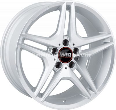 ДискLegeArtis Mr96 8.5JxR20 PCD5x112 ET45 DIA66.6, серебристый полностью полированный