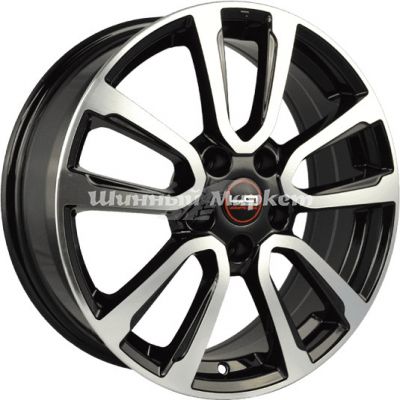 ДискLegeArtis Ns123 6.5JxR16 PCD5x114.3 ET40 DIA66.1, черный полностью полированный