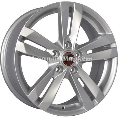 ДискLegeArtis Ns67 7JxR17 PCD5x114.3 ET55 DIA66.1, серебристый