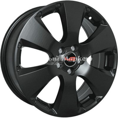 ДискLegeArtis Sb19 7JxR17 PCD5x100 ET48 DIA56.1, черный матовый