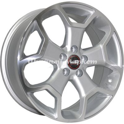 ДискLegeArtis Sb23 7JxR17 PCD5x114.3 ET55 DIA56.1, серебристый полностью полированный