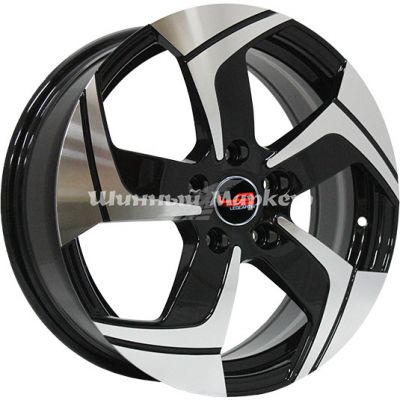 ДискLegeArtis Sz49 6.5JxR17 PCD5x114.3 ET50 DIA60.1, черный полностью полированный