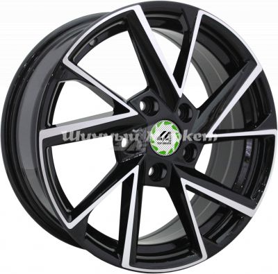 ДискTop Driver Rn10-s 6.5JxR16 PCD5x114.3 ET40 DIA66.1, черный полностью полированный