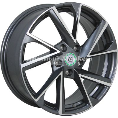 ДискTop Driver Sk9-s 6.5JxR16 PCD5x112 ET50 DIA57.1, насыщенный темно-серый полностью полированный