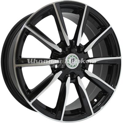 ДискTop Driver Ty16-s 7JxR17 PCD5x114.3 ET39 DIA60.1, черный полностью полированный