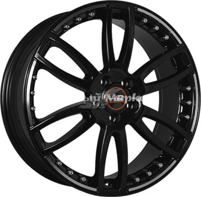 ДискLegeArtis V16 7.5JxR19 PCD5x108 ET55 DIA63.3, черный полированный