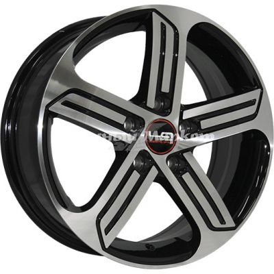 ДискLegeArtis Vv177 6.5JxR16 PCD5x112 ET33 DIA57.1, черный полностью полированный