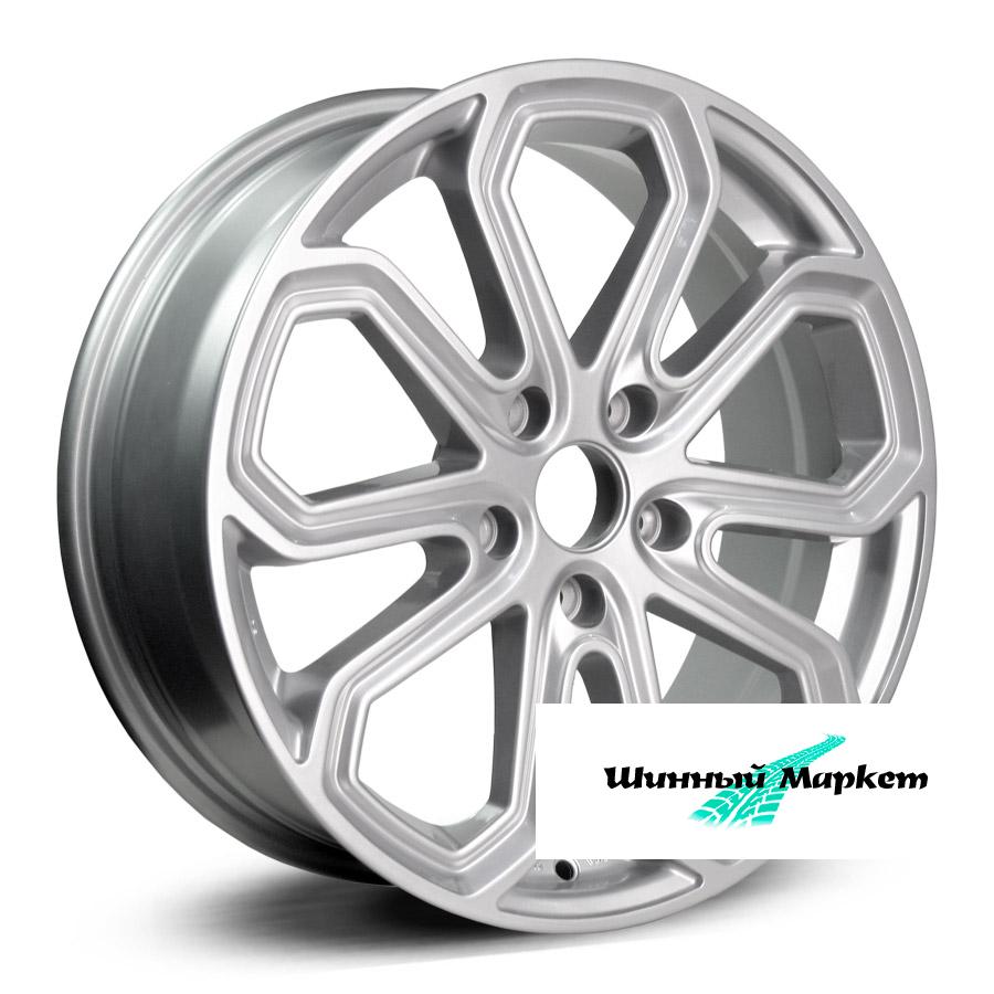 ДискRPLC Ki47 6.5JxR16 PCD5x114.3 ET31.5 DIA67.1, серебристый