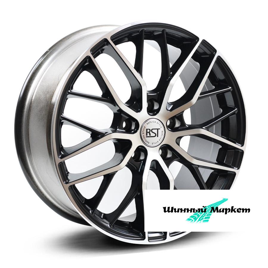 ДискX-trike R007 7.5JxR17 PCD5x108 ET45 DIA63.4, черный с полированной лицевой стороной