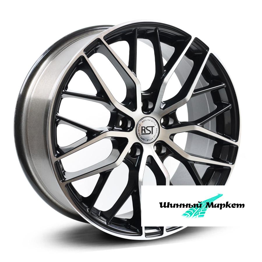 ДискX-trike R008 7.5JxR18 PCD5x108 ET45 DIA63.4, черный с полированной лицевой стороной