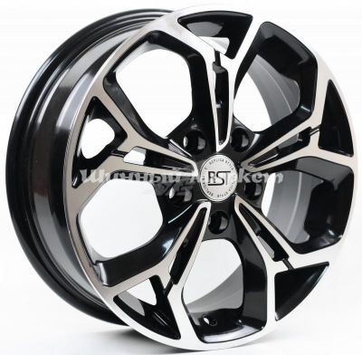 ДискX-trike R016 6JxR16 PCD5x114.3 ET43 DIA67.1, черный бриллиант