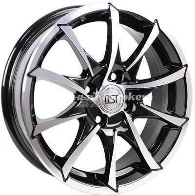 ДискX-trike R035 (Solaris) 6JxR15 PCD4x100 ET48 DIA54.1, черный бриллиант