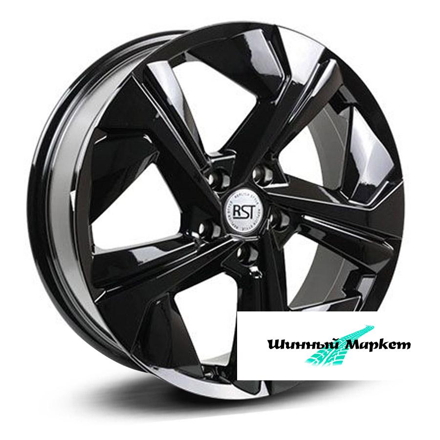 ДискX-trike R048 7JxR18 PCD5x112 ET43 DIA57.1, черный глянцевый