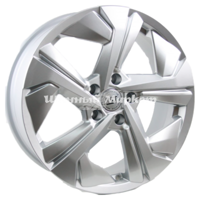 ДискX-trike R048 7JxR18 PCD5x114.3 ET35 DIA66.1, серебристый