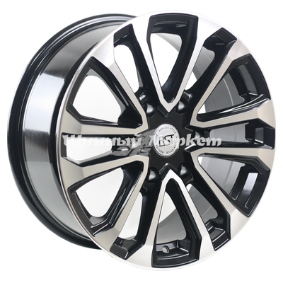 ДискX-trike R058 (Fortuner/Hilux) 7.5JxR18 PCD6x139.7 ET30 DIA106.1, черный бриллиант