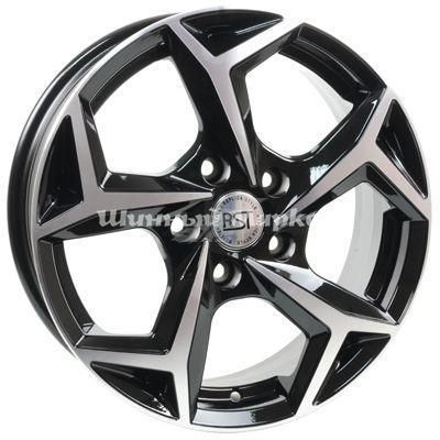 ДискX-trike R066 (ASX) 6.5JxR16 PCD5x114.3 ET46 DIA67.1, черный бриллиант