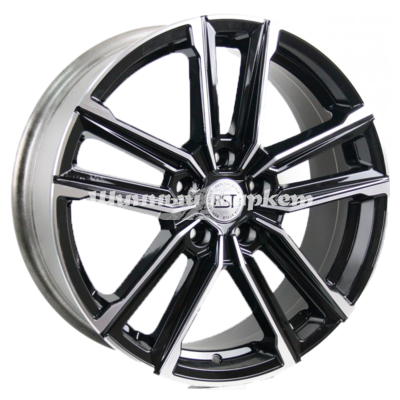 ДискX-trike R078 (Jolion) 7JxR18 PCD5x114.3 ET37 DIA66.6, черный бриллиант