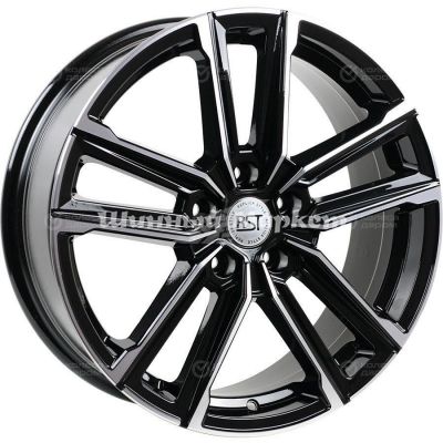 ДискX-trike R078 7JxR18 PCD5x108 ET23 DIA60.1, черный бриллиант