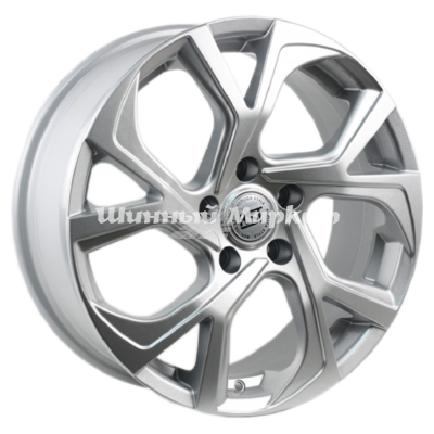 ДискX-trike R087 6.5JxR17 PCD5x114.3 ET37 DIA66.5, серебристый