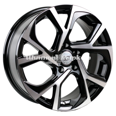 ДискX-trike R087 (Jolion) 6.5JxR17 PCD5x114.3 ET37 DIA66.5, черный бриллиант