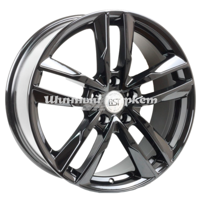 ДискX-trike R128 (Mazda) 7.5JxR18 PCD5x114.3 ET45 DIA67.1, черный глянцевый