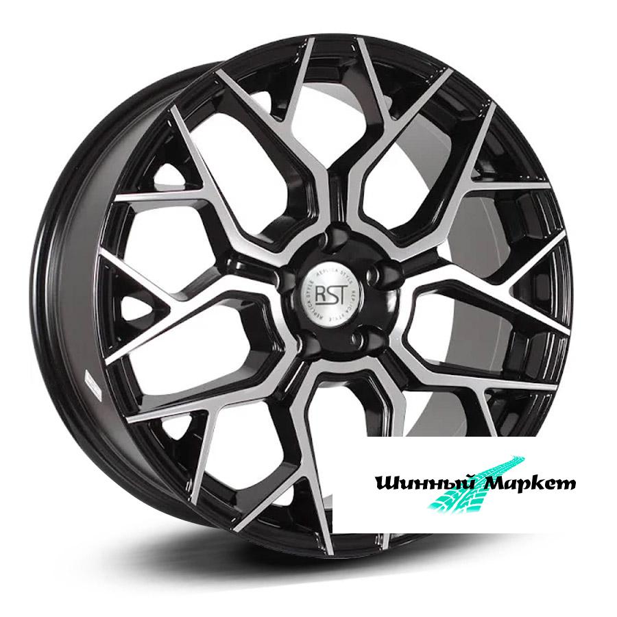 ДискX-trike R148 8JxR18 PCD5x108 ET33 DIA65.1, черный с полированной лицевой стороной