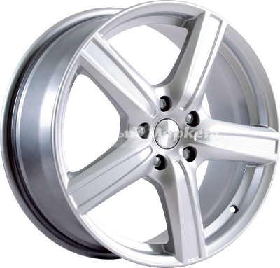 ДискСкад Адмирал 7.5JxR18 PCD5x114.3 ET40 DIA67.1, серебристый с металлическим отливом