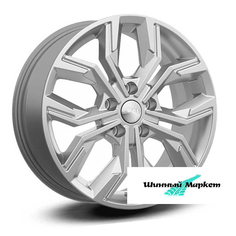 ДискСкад Амиата 7JxR17 PCD5x114.3 ET45 DIA67.1, насыщенный серебристый