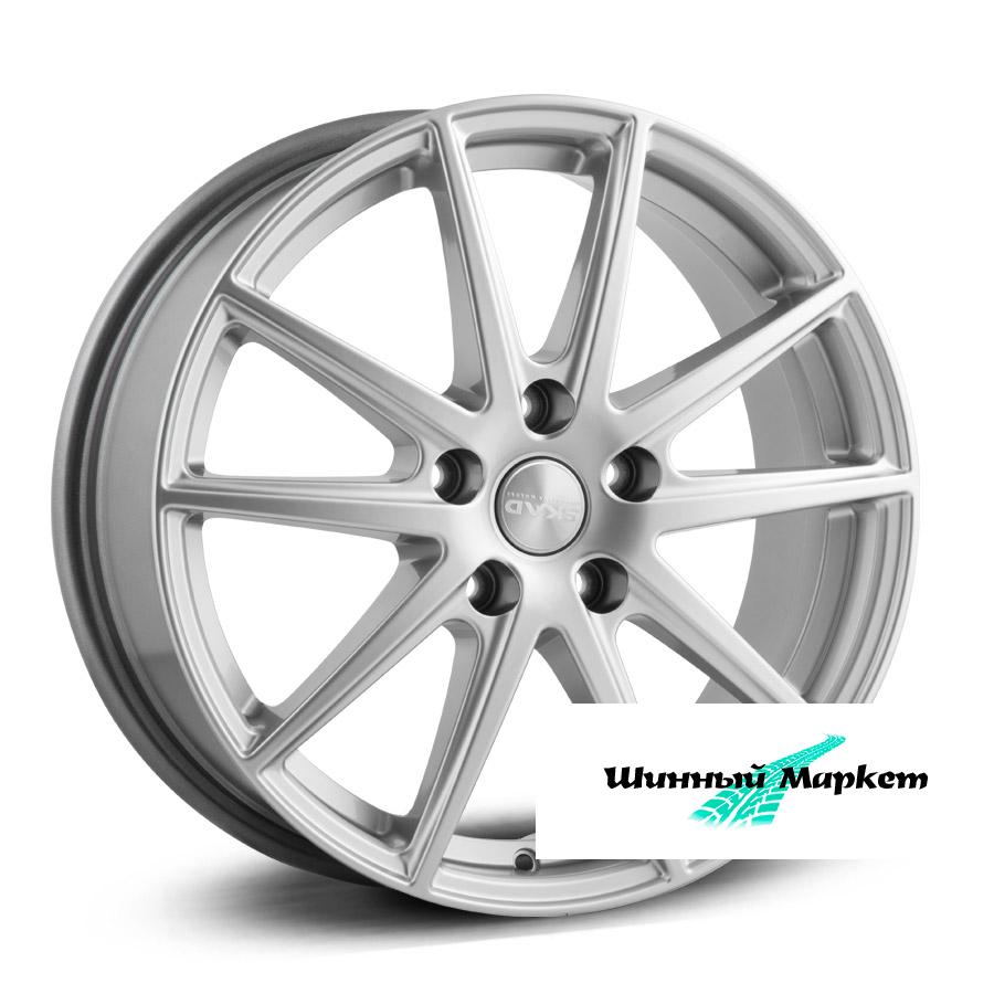 ДискСкад Амстердам 7JxR17 PCD5x114.3 ET39 DIA60.1, насыщенный серебристый