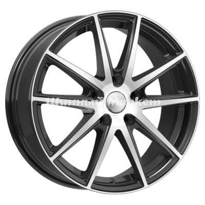 ДискСкад Амстердам (КЛ284) 7JxR17 PCD5x114.3 ET37 DIA66.6, темно-серый