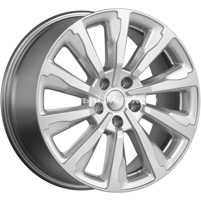 ДискСкад Астер 8JxR18 PCD5x108 ET45 DIA60.1, серебристый с металлическим отливом