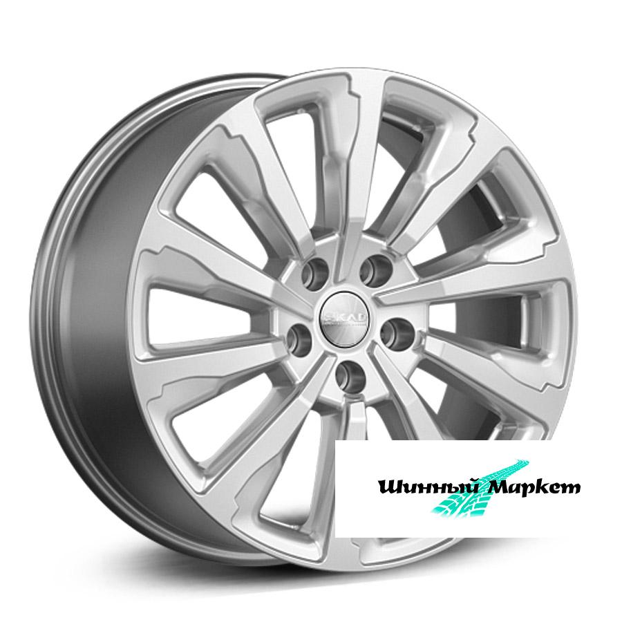 ДискСкад Астер 8JxR18 PCD5x114.3 ET30 DIA60.1, насыщенный серебристый