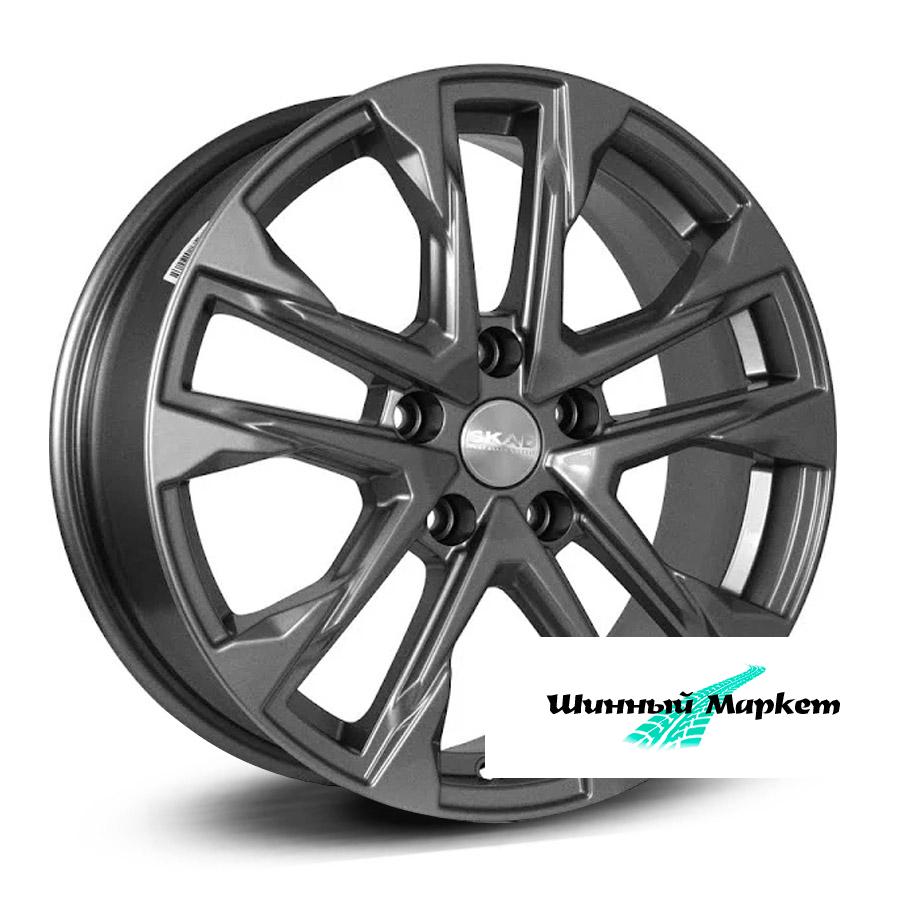 ДискСкад Атакор 7JxR17 PCD5x114.3 ET45 DIA66.1, Графитовый