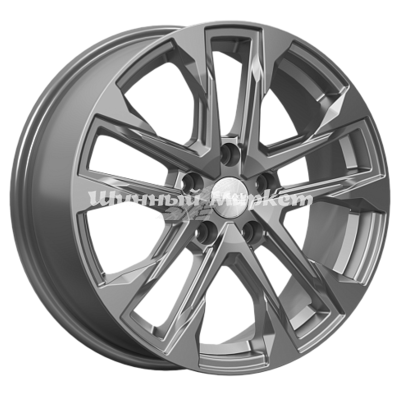 ДискСкад Атакор 7JxR17 PCD5x108 ET42 DIA65.1, серый